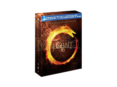 The Hobbit Trilogy 3D | The Hobbit: An Unexpected Journey / The Hobbit: The Desolation of Smaug / The Hobbit: The Battle of the Five Armies  |   Blu-Ray